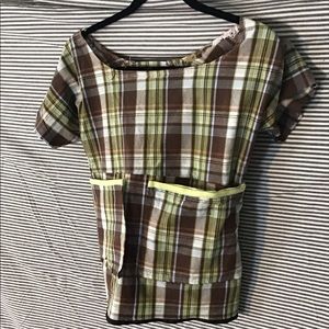 Striped stretch top ,